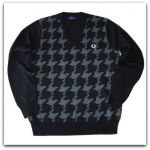 свитер FRED PERRY K4227 black