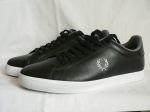 кроссовки FRED PERRY 4063 LEATHER black lime